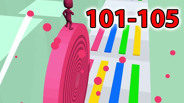 Layers Roll - Level  101-105  - Gameplay Walkthrough - All Level (iOS, Android)
