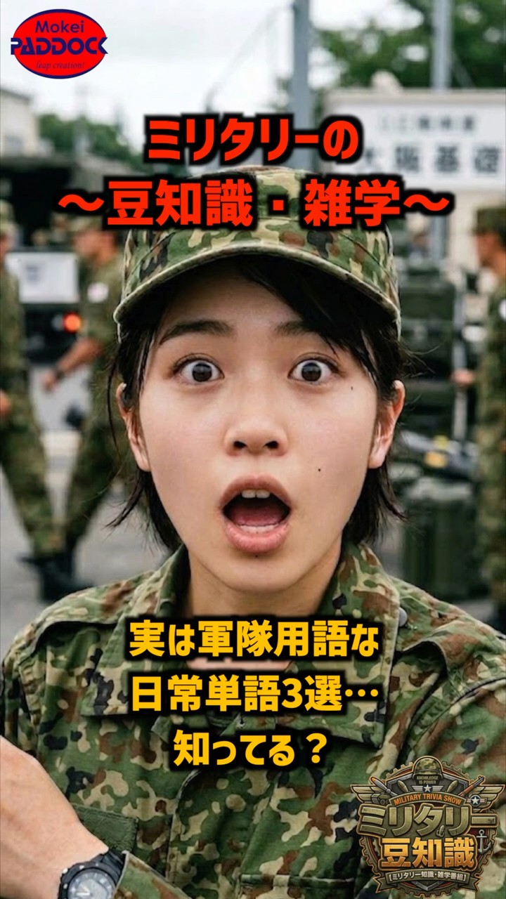 Three everyday words that are actually military terms Did you