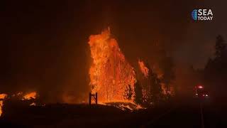 Wildfire Near Yosemite National Park Grows in Size