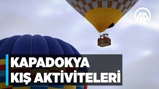 Kapadokya Kış Aktiviteleriyle Konuklarını Bekliyor