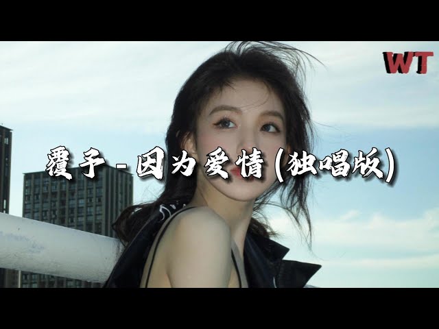 覆予 - 因为爱情 (独唱版)『因为爱情不会轻易悲伤，所以一切都是幸福的模样。』【动态歌词MV】）
