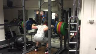 Will Davis Training: 180kg squat x 3