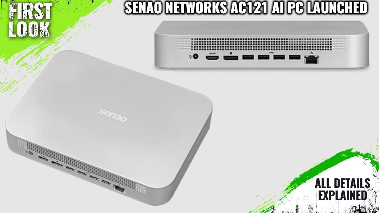 Senao Networks AC121 AI PC Launched With Arrow Lake-S CPU - Explained All Spec, Features And More