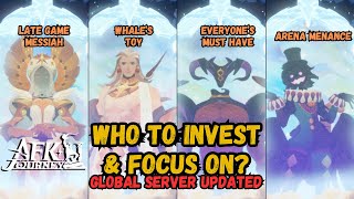 Which Hypogean/Celestial Unit to Focus for Global ? (V1.1.13)【AFK Journey】