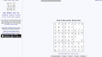 How to solve the sudoku  evil level extreme #2 - jsLee