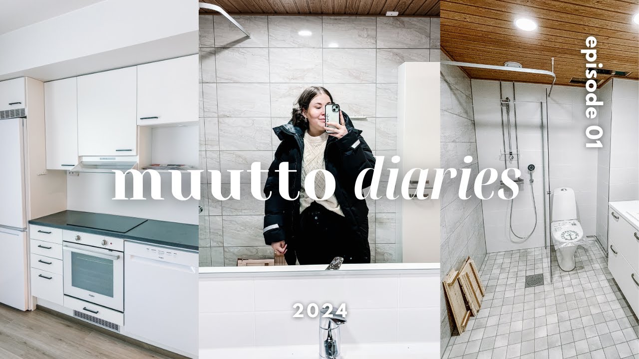 Uutta asuntoa katsomassa 🏠✨ muutto diaries 2024 osa 1