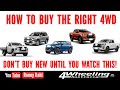 How to Buy the Right 4WD