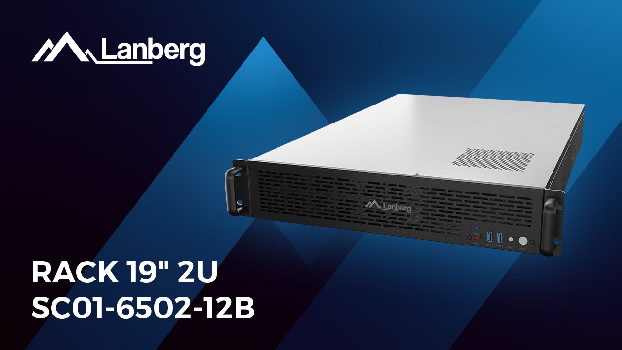Advanced Lanberg RACK 19" 2U server case SC01-6502-12B
