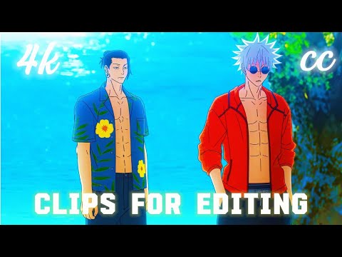 Gojo and Geto Twixtor clips for editing || 4k with cc || Anime_guy ||