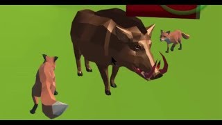 FOX SIMULATOR 3D GAME LEVEL 2 WALKTHROUGH screenshot 3