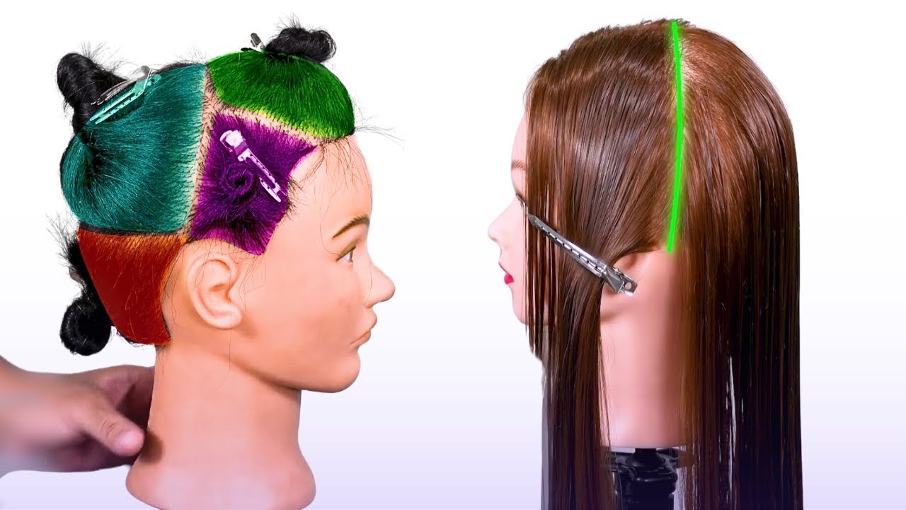 ✂️ 💈 Partes de la cabeza y secciones de corte | Peluquería y Barbería