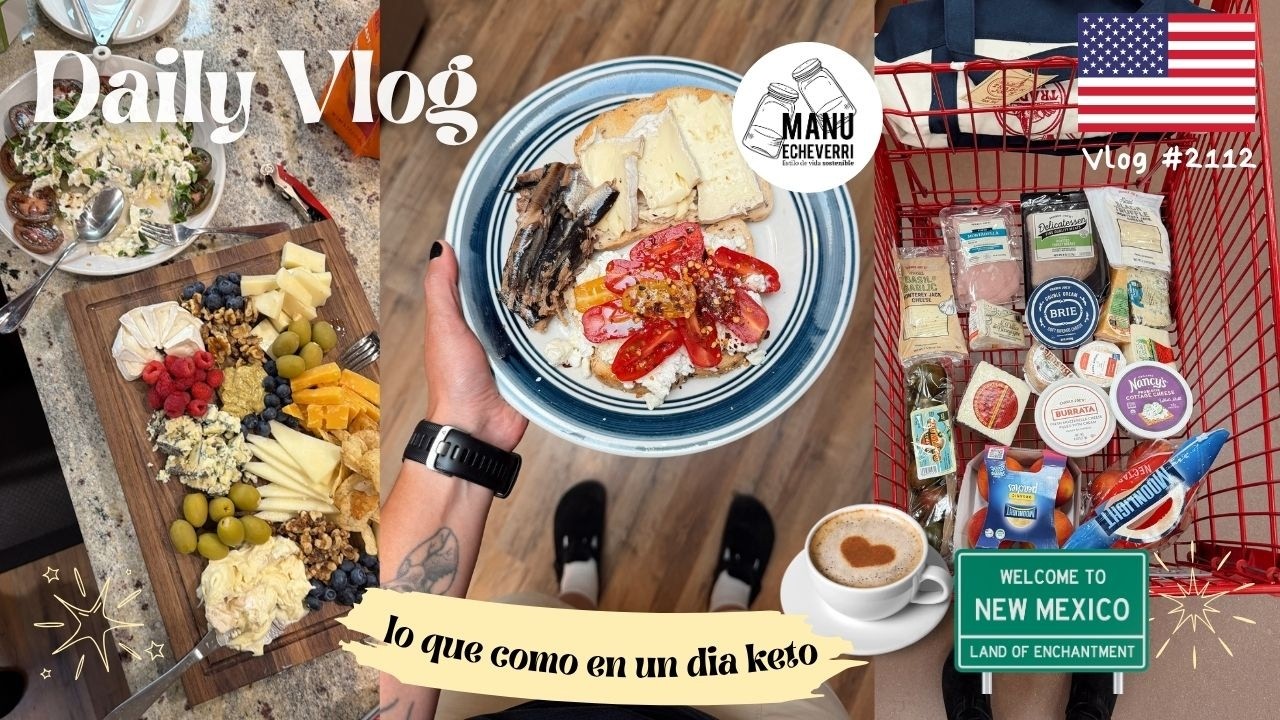 🇺🇸TRANSFORMANDO RECETAS SALUDABLES | TABLA DE QUESOS TRADER JOE'S | VLOG 2112 | Manu Echeverri