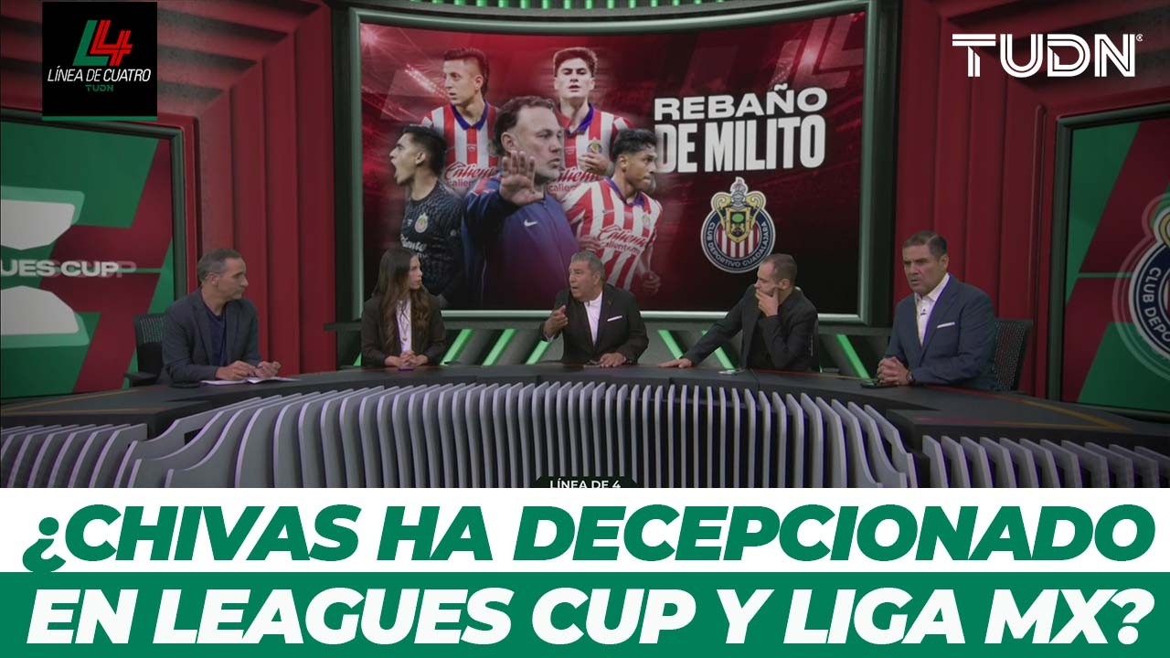 ¿Fracasó Chivas en Leagues Cup? | Nueva polémica de Chicharito | Chucky llega a LA | Línea de Cuatro