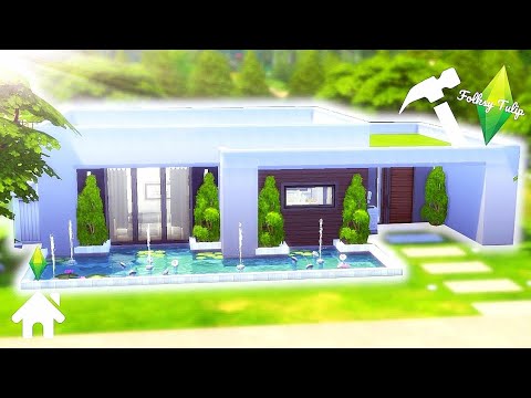 The Sims 4 Speed Build || Newcrest Modern House #3 ||+ STOP MOTION ...