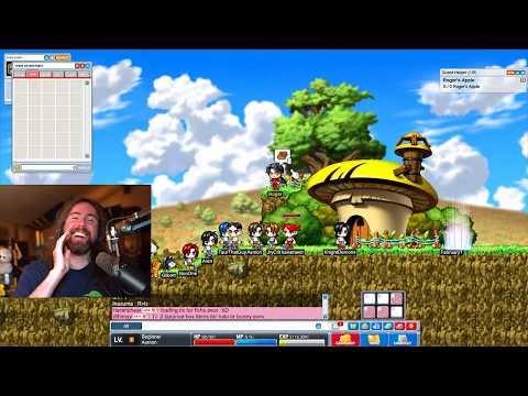 My girlfriend made me play Maplestory..