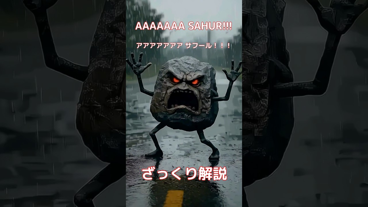 【#italianbrainrot 】AAAAAAA SAHUR!!! アアアアアアア サフール!!!【ざっくり解説】