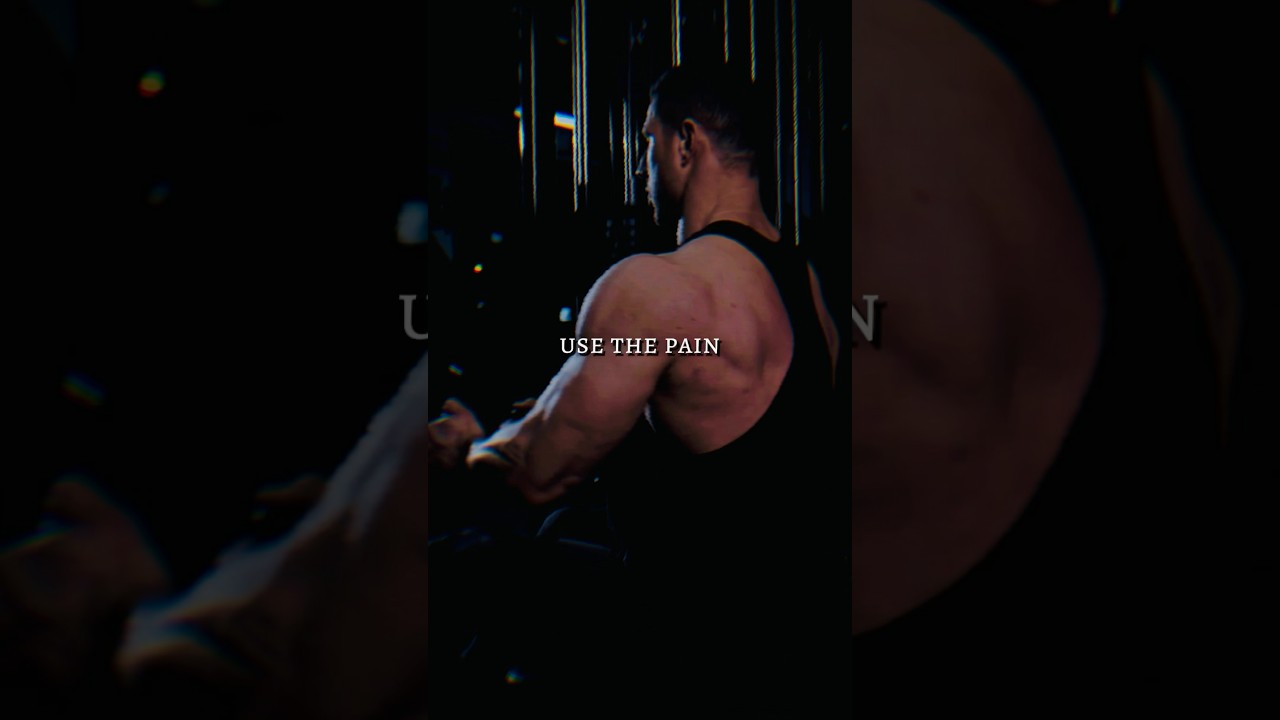 Use the pain 👊 