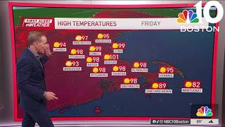 Weather forecast: Triple-digit heat continues