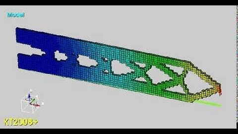 Topo BESO Cantilever 100x20 Element
