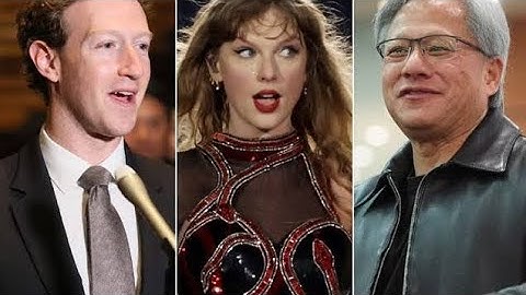 Mark Zuckerberg Likens Nvidia CEO Jensen Huang to Taylor Swift in Tech