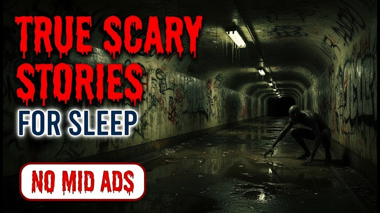 🛑 NO MID ADS 🛑 4+ HOURS of TRUE Scary Stories for Sleep | Gentle Rain | Black Screen | Vol. 129