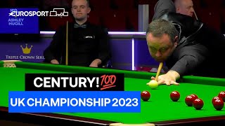 🙌 Stephen Maguire COMPLETES 96th UK Championship Century! | 2023 UK Championship Snooker Highlights