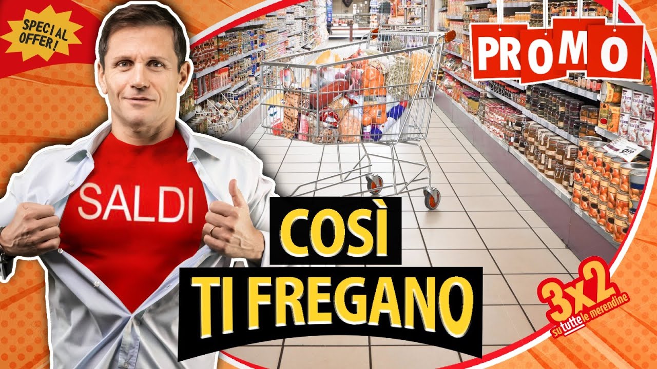 Così SUPERMERCATI e NEGOZI ti fanno SPENDERE di più | Avv. Angelo Greco