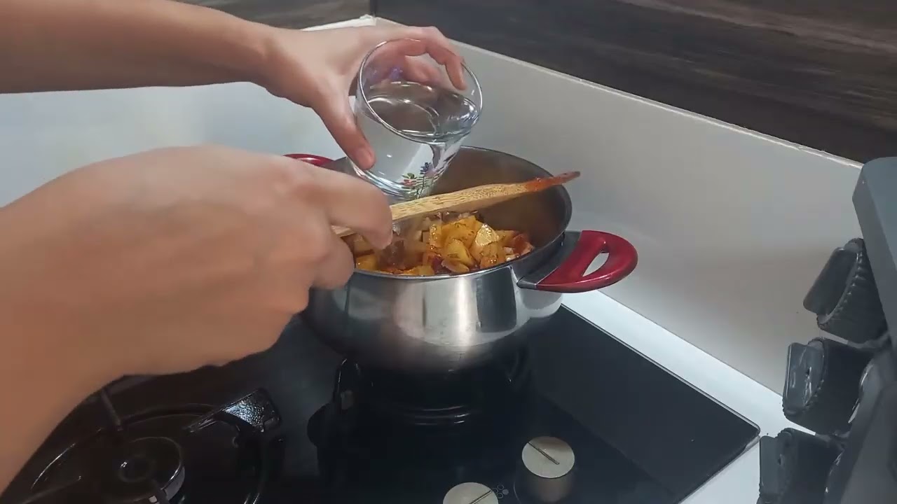5 dakikada etli patates yemeği | pratik tarif