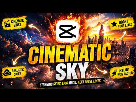 Change Sky in CapCut PC | Sky Replacement Photo Editing Tutorial