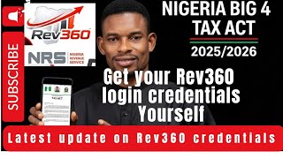 Get Your Rev360 Login Credentials Yourself 