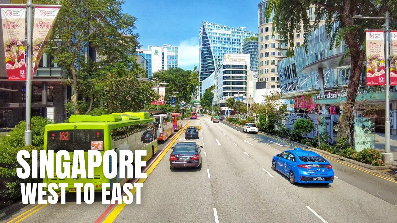 Singapore City: A West to East Bus Journey through Orchard Road