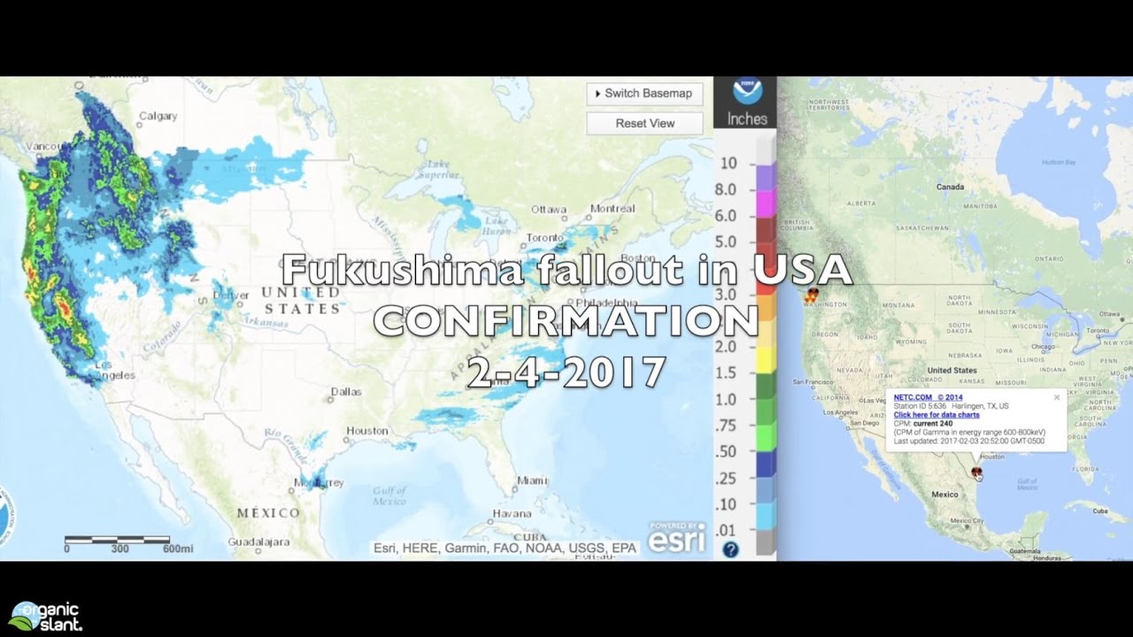 Fukushima Fallout In USA confirmation 2-4-2017 | Organic Slant
