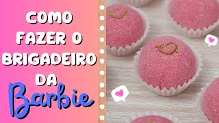 HOW TO MAKE BARBIE'S PINK BRIGADEIRO - BARBIE'S BRIGADEIRO | Bru in the Kitchen screenshot 4