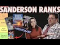 Brandon sanderson ranks his own books  ft brandon sanderson