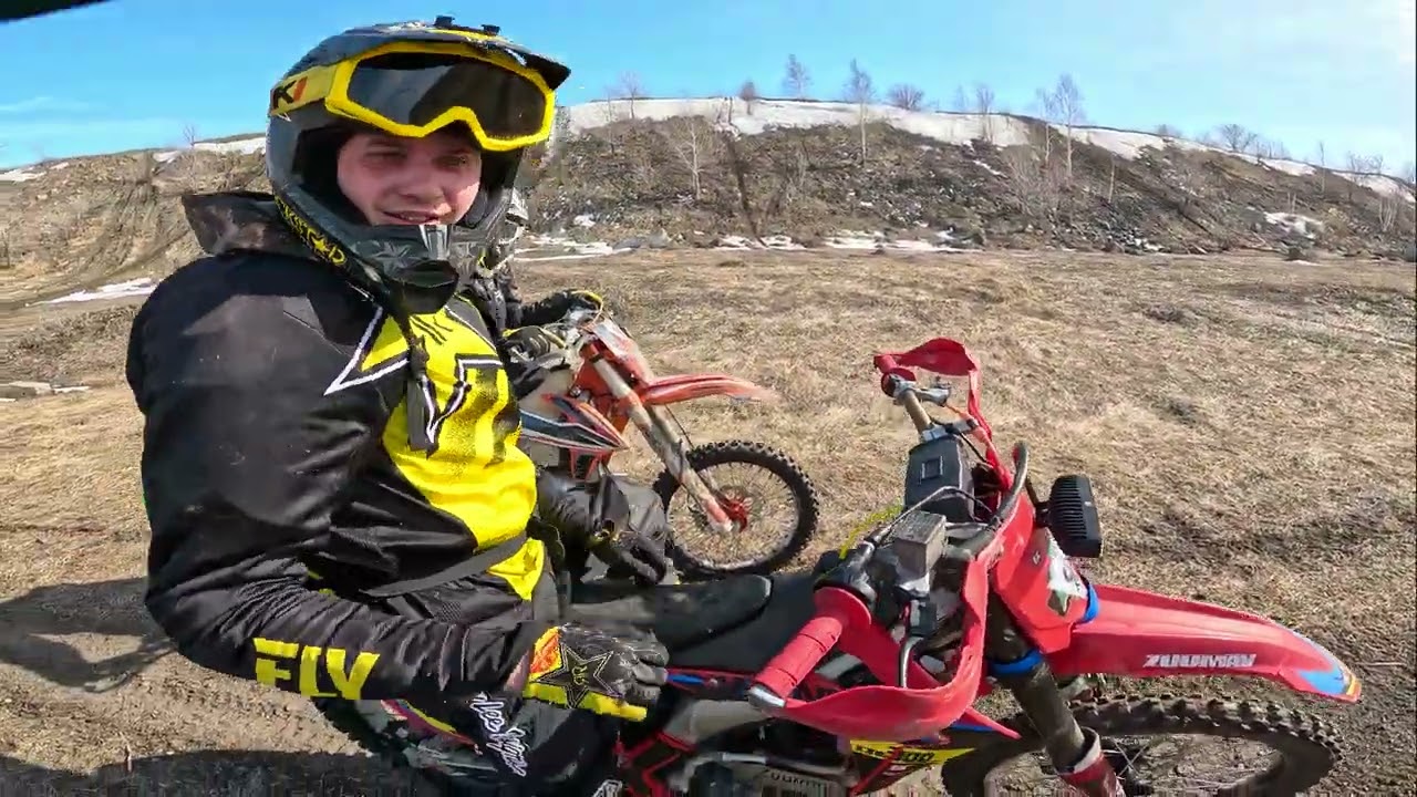 Пробиваемся до Коркинских отвалов 30.03.24