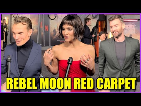 Rebel Moon Red Carpet Interviews: Sofia Boutella, Stuart Martin, & More