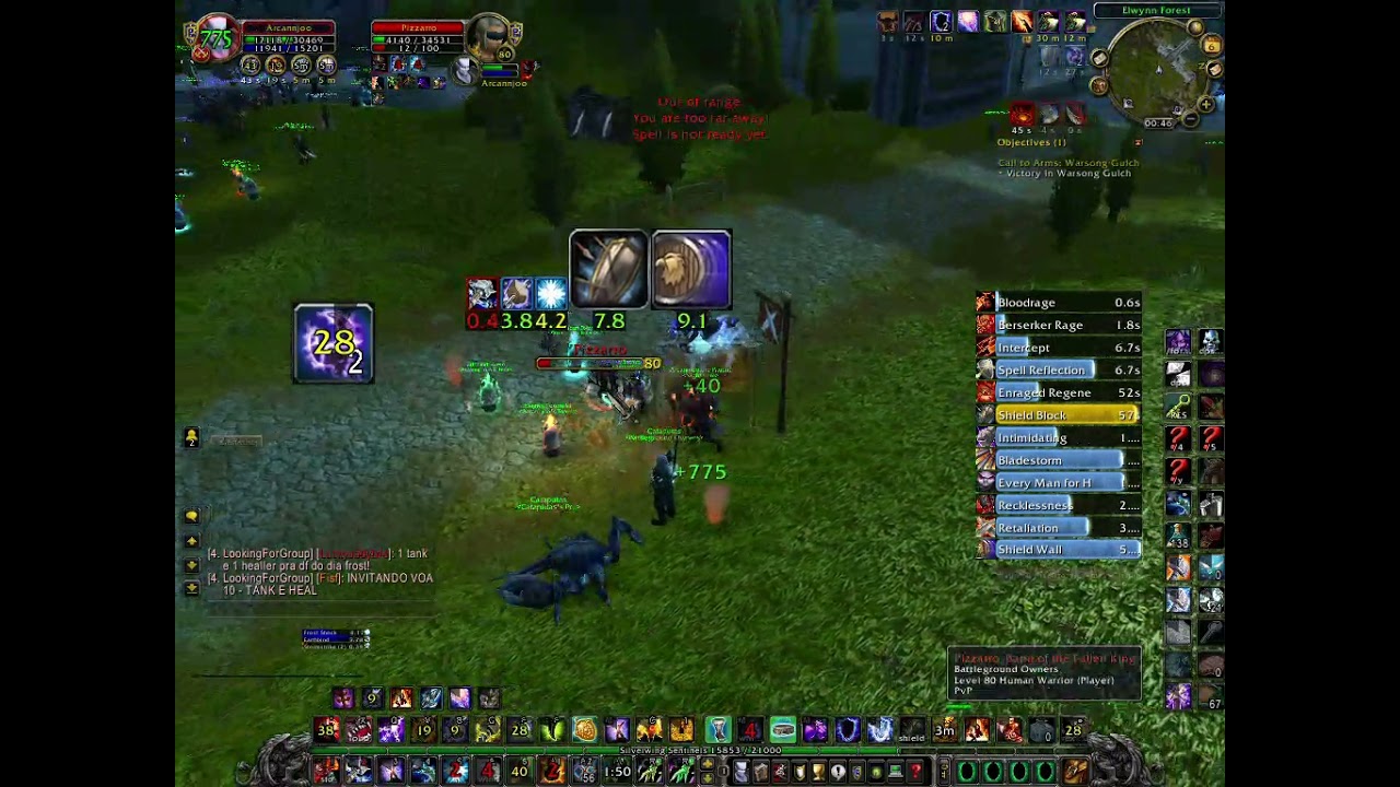ARCANJO SHAMAN ENHAC X WARRYOR ARMS PIZZARRO 5  - PVP DUELOSShaman Enhacement -  - WOW BRASIL 3.3.5
