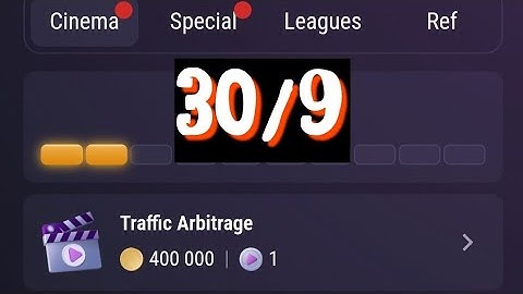 Traffic Arbitrage 30  September Tap Swap Watch Daily Video Code  | Tapswap New Code Today?  .