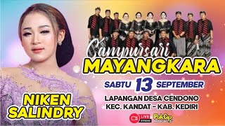 🔴Live NiKEN SALiNDRY Bersama MAYANGKARA Music /13-09-2025/ Lap. Cendono Kandat Kediri