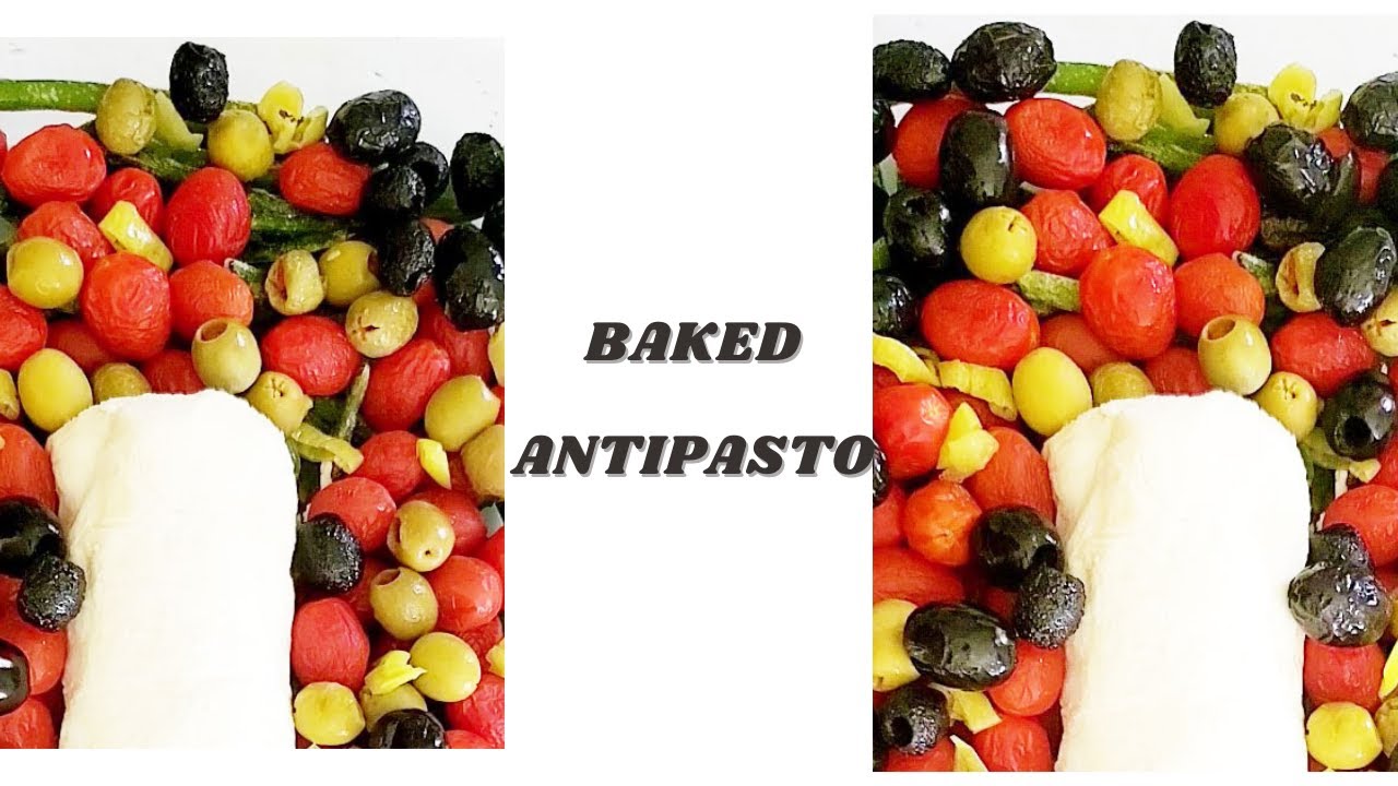 Baked Meatless Antipasto antipasti antipasta YouTube