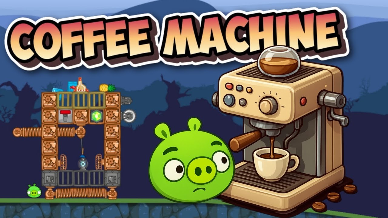 COFFEE MACHINE - Bad Piggies Inventions