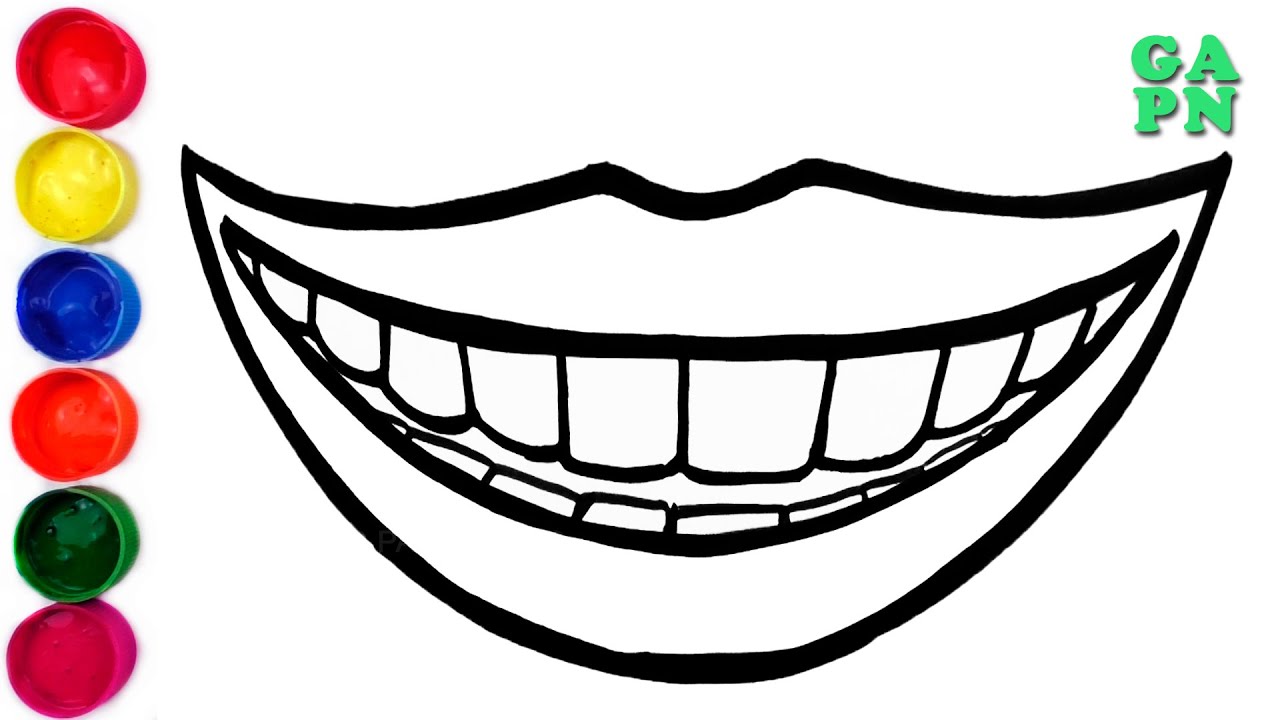 Como Dibujar La Pasta De Dientes Y El Cepillo De Labios L Aprender Colores Para Ninos Youtube