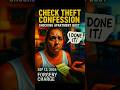 Bodycam  Shocking Check Forgery Confession at Apartment