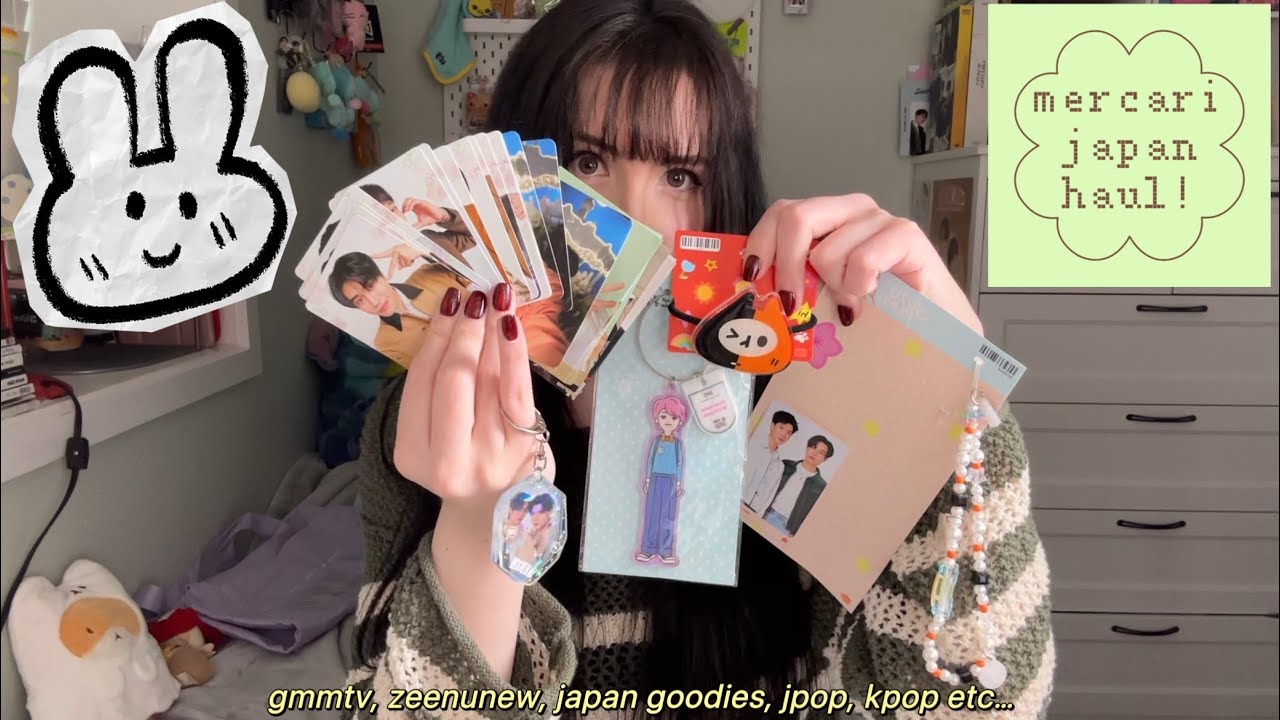 Another Diverse Mercari Japan Haul 🙊 (Thai Merch, Jpop, Kpop, Random Japan Goodies)