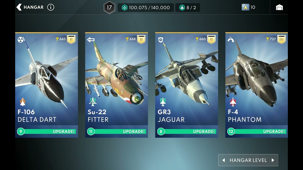 Metalstorm: Which aircraft to unlock at your next hanger level and which you should skip