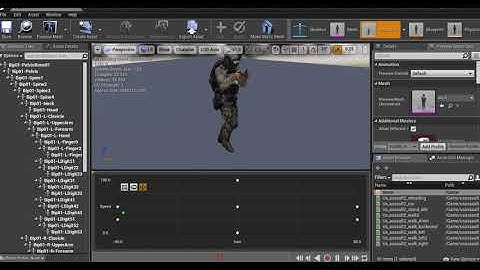 Blendspace walk animation complete