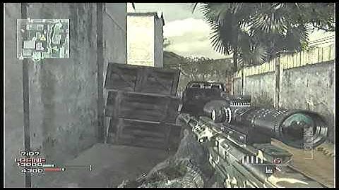 MW3 triple kill with sniper