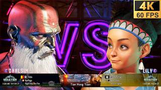 SF6 - Master Ranked Match - (Dhalsim 1426 MR) VS (LiLy 1457 MR)