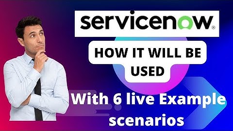 Explain ServiceNow with 6 Live Examples || Servicenow developer work #servicenow #skfacts