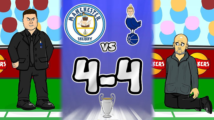 🤯4-4! SPURS BEAT MAN CITY!🤯 (Llorente handball goal, VAR offside, Sterling goal + more highlights!